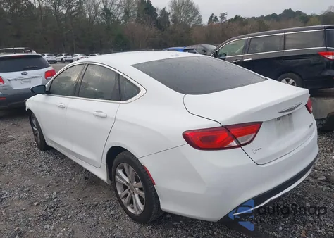 2015 Chrysler 200 Limited z USA, uszkodzony, nr VIN 1C3CCCAB6FN658007